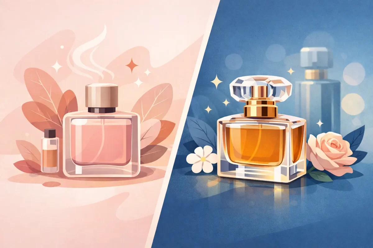 Parfum inspirat versus original - ce alegi?